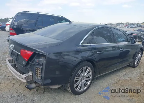 2011 Audi A8 4.2 from USA, damaged, VIN WAUAVAFD0BN000752